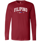 Filipino Est 1898 Unisex Jersey Long Sleeve T-Shirt